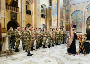 Молебен для Росгвардии