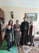 Поздравление пожилых прихожан
